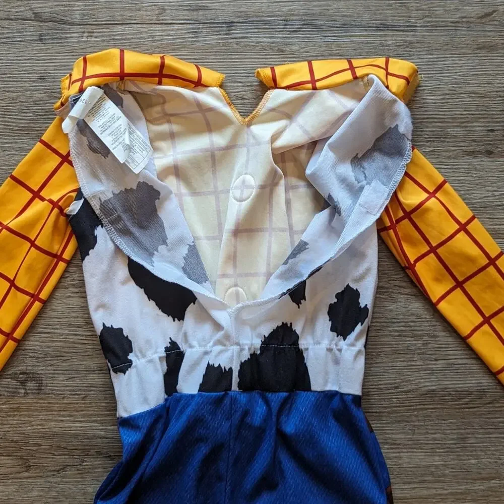 Disney Pixar Toy Story 4 Sherriff Woody Halloween Costume Size Small 4-6 - Picture 7 of 11